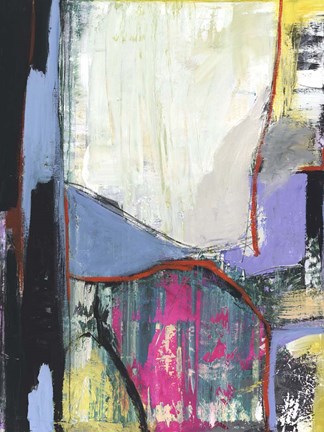 Framed Walking Through II Print