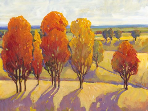 Framed Day Glow II Print