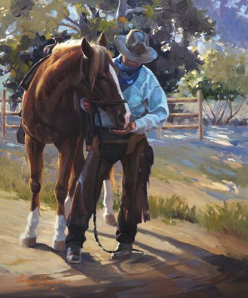 Framed Pardners Print