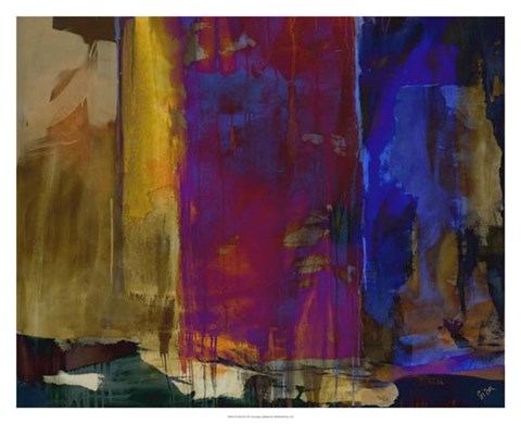 Framed At Play II Print