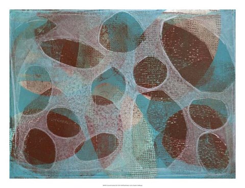 Framed Layered Exclusion III Print