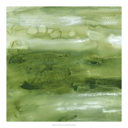 Framed Malachite I Print