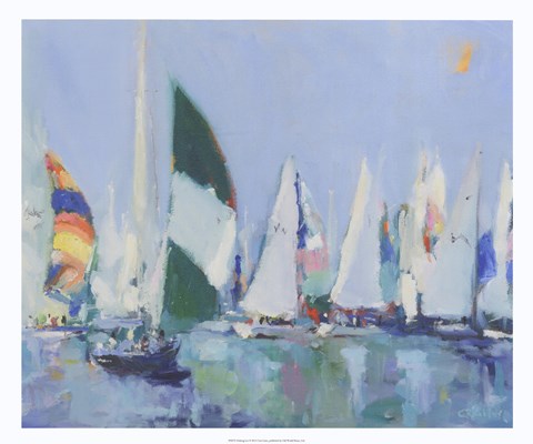 Framed Parking Lot Print