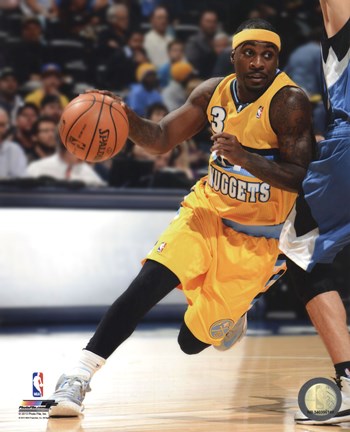 Framed Ty Lawson 2013-14 Action Print