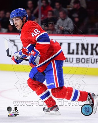 Framed Daniel Briere 2013-14 Action Print