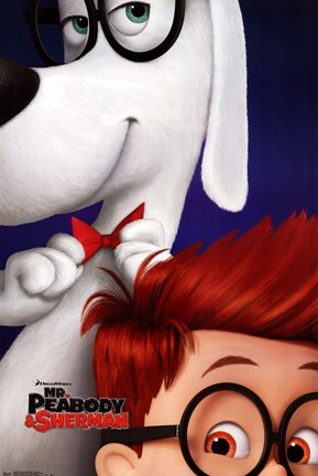 Framed Mr. Peabody &amp; Sherman - Glasses Print