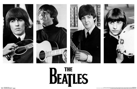 Framed Beatles - Portraits Print