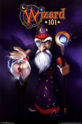 Framed Wizard101 - Merle Ambrose Print