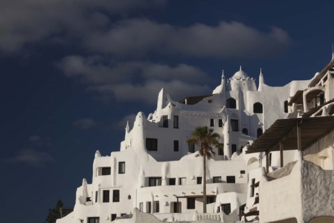 Framed Low angle view of a hotel, Casapueblo, Punta Ballena, Punta Del Este, Maldonado, Uruguay Print