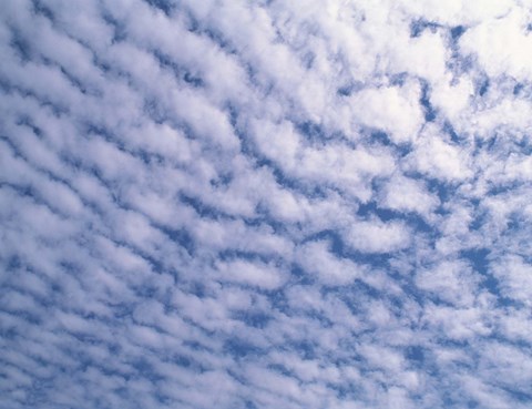 Framed Cloud formations Print