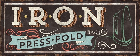 Framed Laundry Day I Print