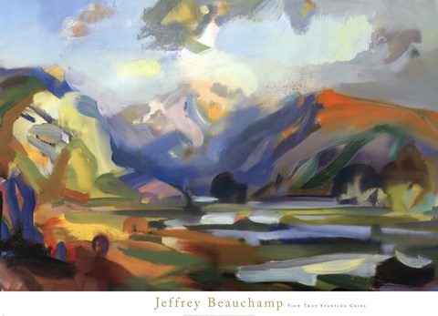 Framed View That Startled Grieg Print