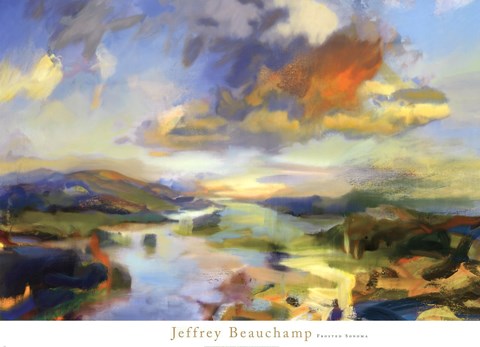 Framed Frosted Sonoma Print