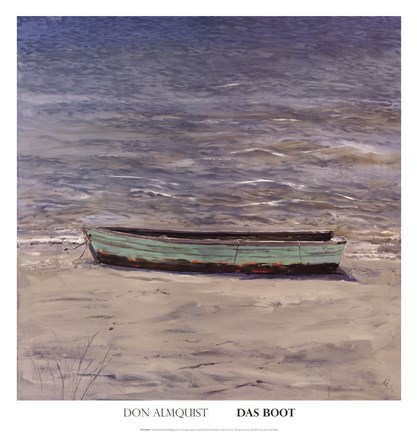 Framed Das Boot Print