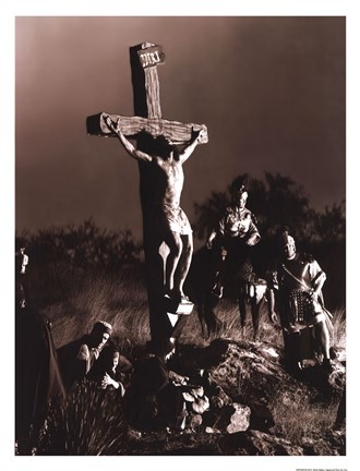 Framed Crucifixion Print