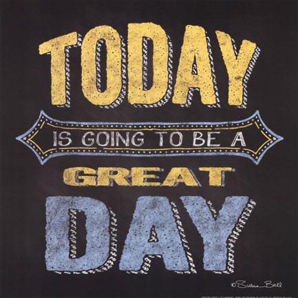 Framed Great Day Print
