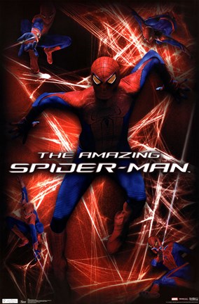 Framed Amazing Spider-Man - Action Print