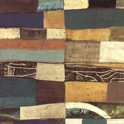 Framed Eileen IV Blue Print