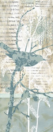 Framed Winter Birds I Print