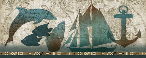 Framed To the Sea Print