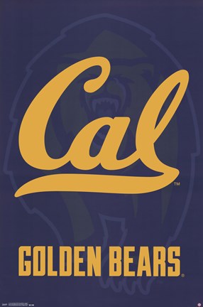 Framed University of California, Berkeley - Logo 14 Print