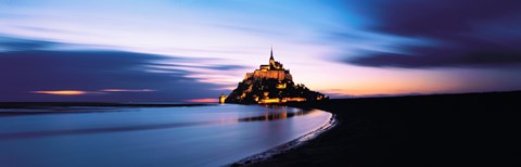 Framed Mont Saint Michel France Print