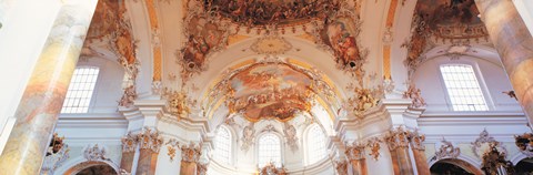 Framed Interior Ottobeuren Cathederal Germany Print