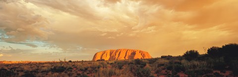 Framed Ayers Rock Northern Territory Australia Print