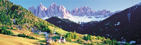 Framed Dolomite Italy Print