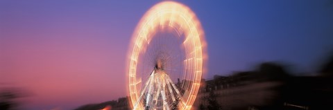 Framed France, Paris, Tuilleries Print