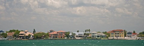 Framed View toward Cabbage Key from St. Petersburg in Tampa Bay Area, Tampa Bay, Florida, USA Print