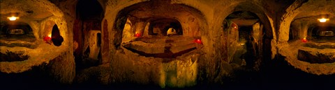 Framed St. Paul&#39;s Catacombs, Rabat, Malta Print