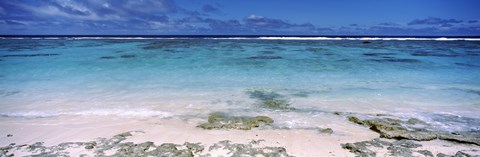 Framed Reef, Rarotonga, Cook Islands, New Zealand Print