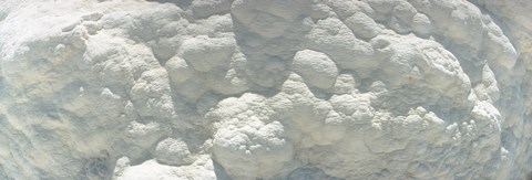 Framed Detail of the travertine pool, Pamukkale, Denizli Province, Turkey Print