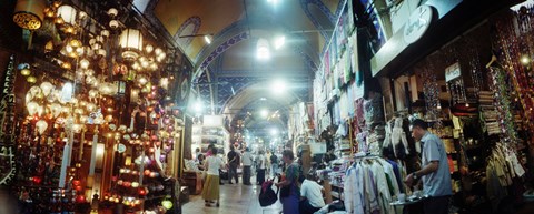 Framed Grand Bazaar, Istanbul, Turkey Print