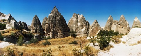 Framed Outcrop, Cappadocia, Central Anatolia Region, Turkey Print