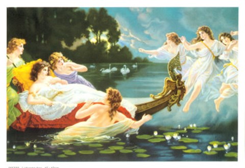 Framed LIEBESZAUBER Print