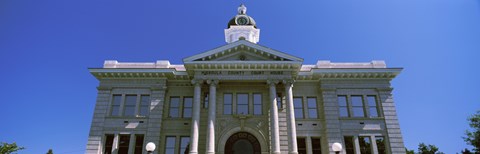 Framed Low angle view of Missoula County Courthouse, Missoula, Montana, USA Print