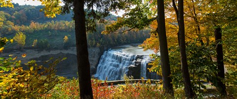 Framed Letchworth State Park, New York State Print