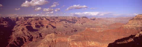 Framed Grand Canyon National Park on a sunny day, Arizona Print