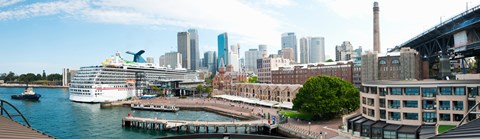 Framed Circular Quay, Sydney, New South Wales, Australia 2012 Print