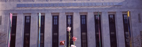 Framed Facade of the Frist Center For The Visual Arts, Nashville, Tennessee, USA Print