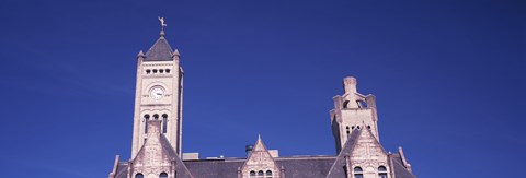 Framed High section view of the Union Station Hotel in Nashville, Tennessee, USA Print