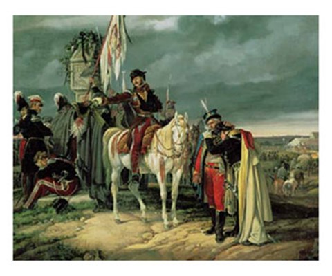 Framed 1831-32, Abschied der Polen vom Vaterlande Print