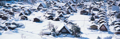 Framed Shirakawagou Gifu Japan Print