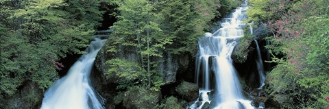 Framed Ryuzu Waterfall Nikko Tochigi Japan Print