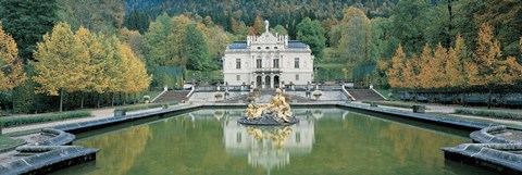 Framed Linderhof Castle Germany Print