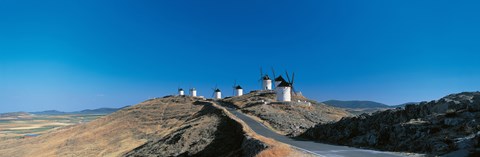 Framed Consuegra La Mancha Spain Print