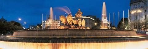 Framed Madrid Spain Print