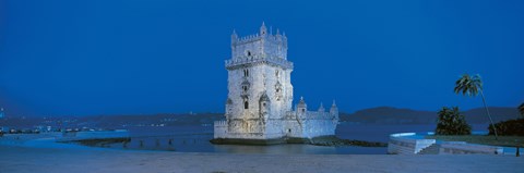 Framed Torre de Belem Lisbon Portugal Print